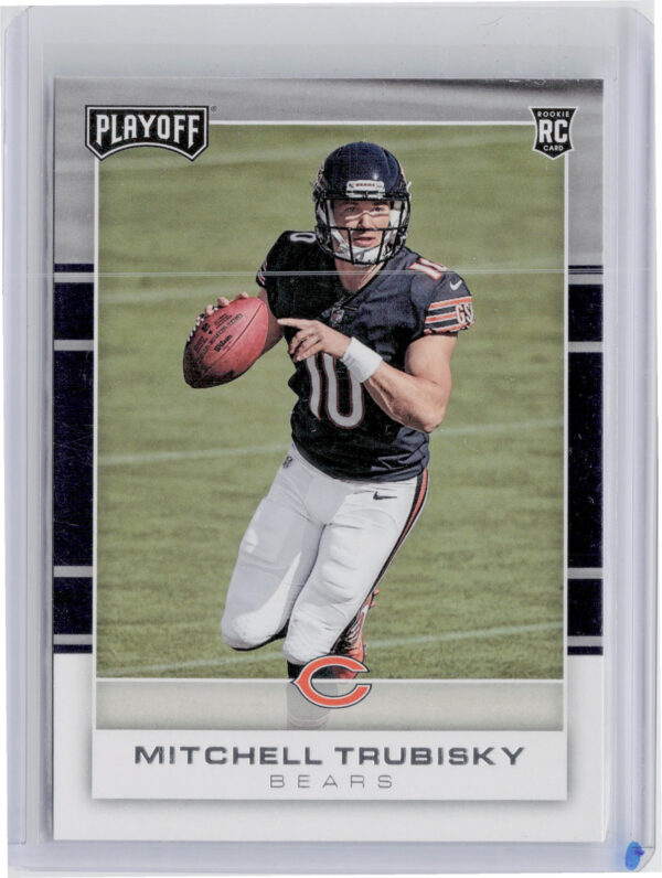 2017 Panini Playoff Mitchell Trubisky RC #202 Bears