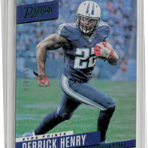 2017 Panini Prestige Derrick Henry Xtra Points Green SN150 #47 Titans