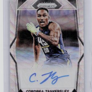2017 Panini Prizm Cordrea Tankersley AU SN149 #RA-CT Dolphins Rookie Autographs