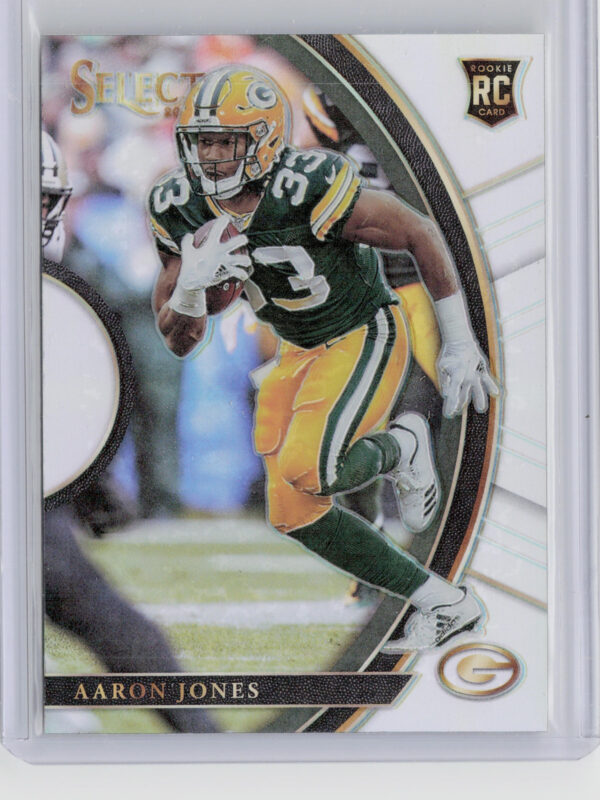 2017 Panini Select Aaron Jones Silver #5 Packers