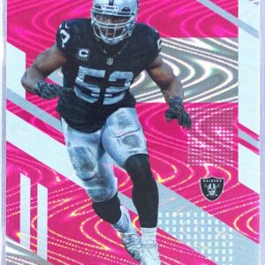 2017 Panini Unparalleled Khalil Mack Pink #80 Raiders