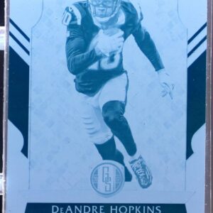 2017 Plates and Patches DeAndre Hopkins 1/1 #85 2017 Gold Standard