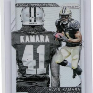 2017 Prizm Alvin Kamara #17 Saints Rookie Introductions Prizm