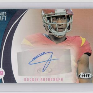 2017 SAGE HIT Justin Davis AU #A64 Trojans Autographs Red
