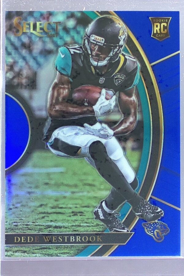 2017 Select Dede Westbrook Blue Prizm /149 RC #29 Jaguars