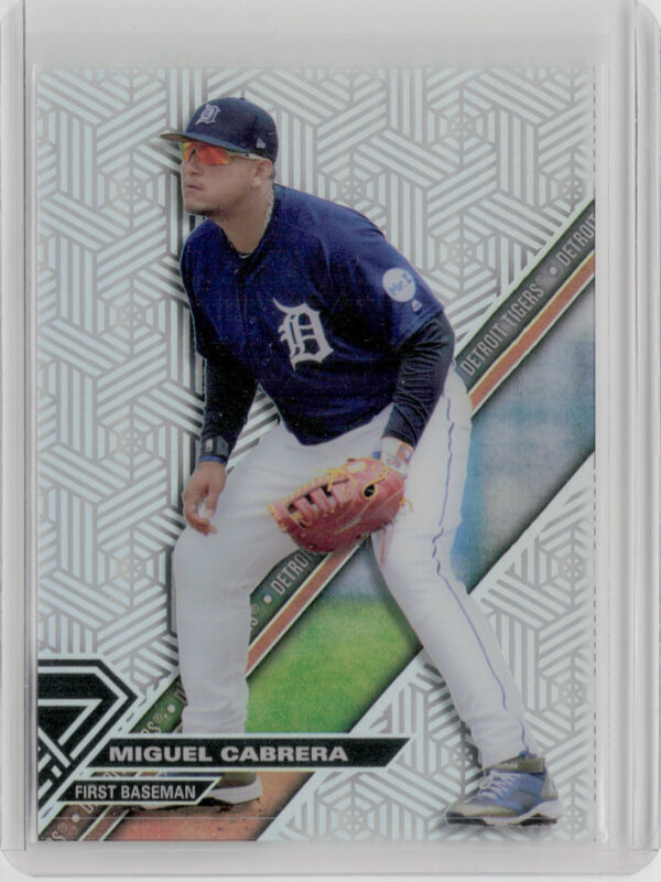 2017 Topps High Tek Miguel Cabrera Chainlink Hexagons #HT-MCA Tigers
