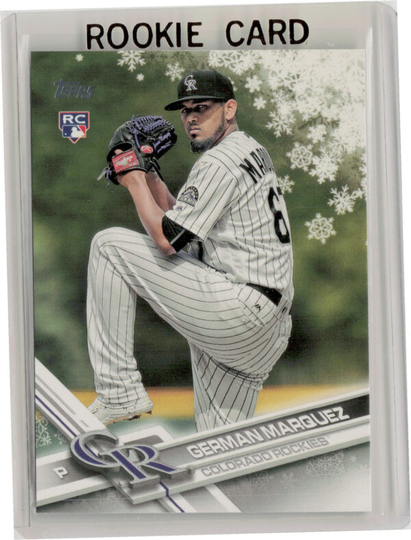 2017 Topps Holiday German Marquez RC #HMW155 Rockies