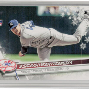 2017 Topps Holiday Jordan Montgomery RC #HMW108 Yankees