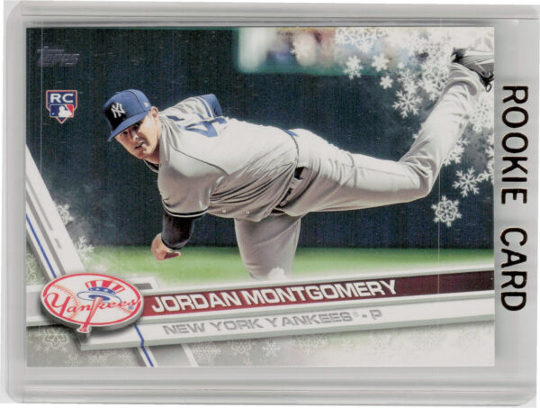 2017 Topps Holiday Jordan Montgomery RC #HMW108 Yankees