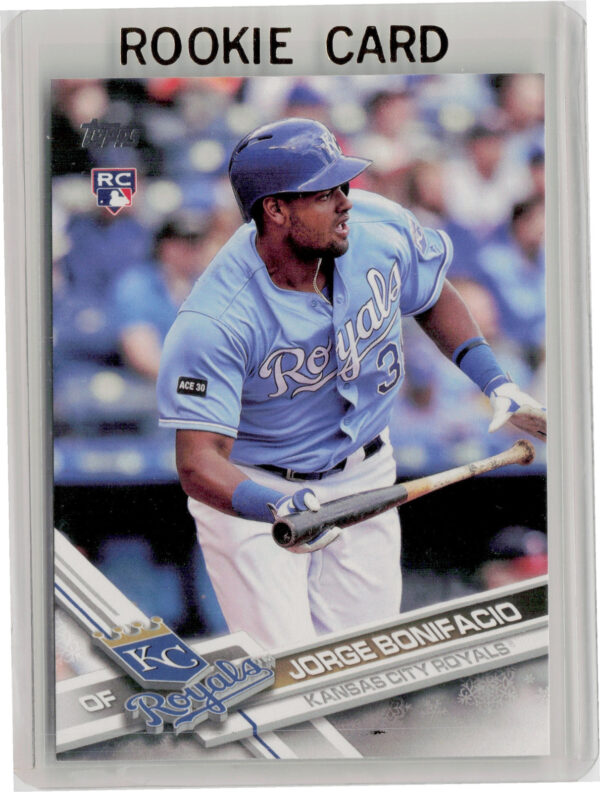 2017 Topps Holiday Jorge Bonifacio RC #HMW49 Royals