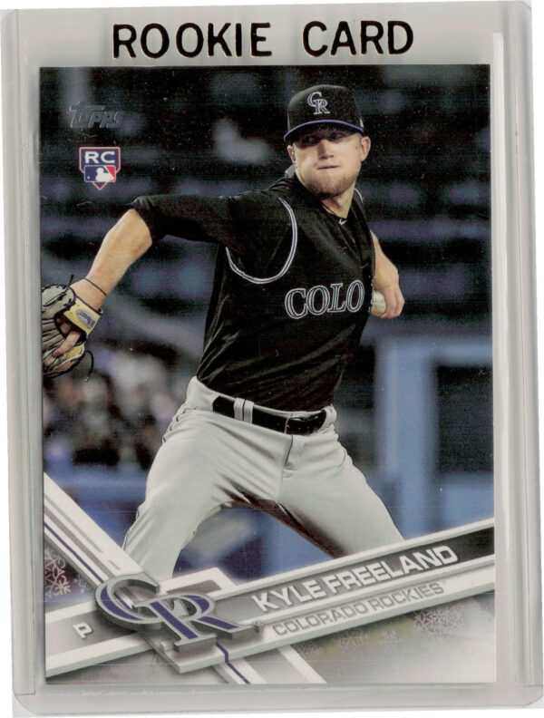 2017 Topps Holiday Kyle Freeland RC #HMW30 Rockies