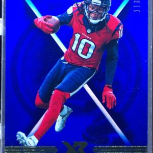 2017 XR DeAndre Hopkins Blue /199 #42 Texans