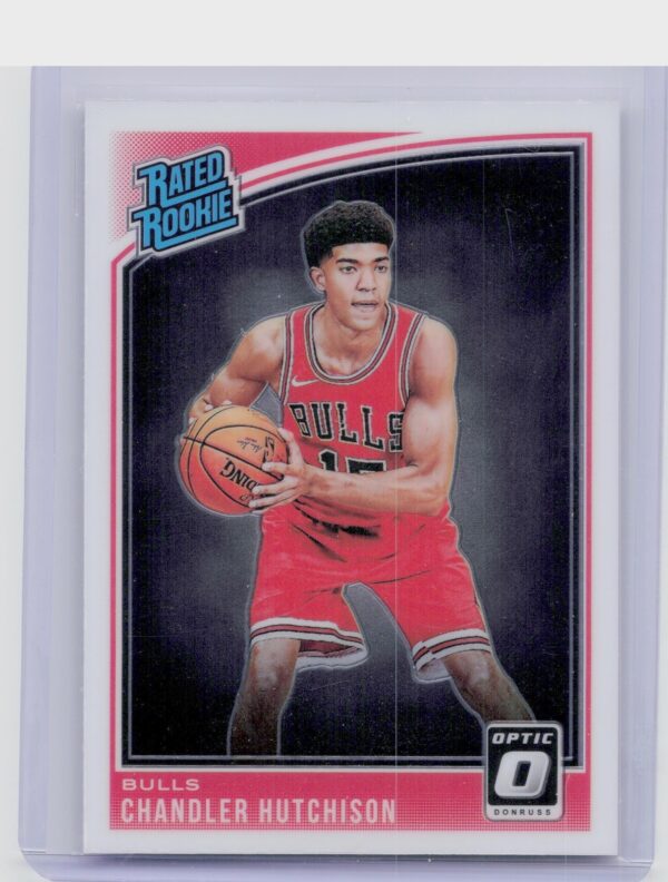 2018-19 Donruss Optic Chandler Hutchison RC #166 Bulls
