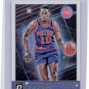 2018-19 Donruss Optic Dennis Rodman #22 Pistons Retro Series