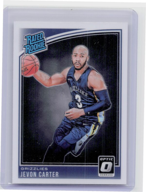 2018-19 Donruss Optic Jevon Carter RC #169 Grizzlies