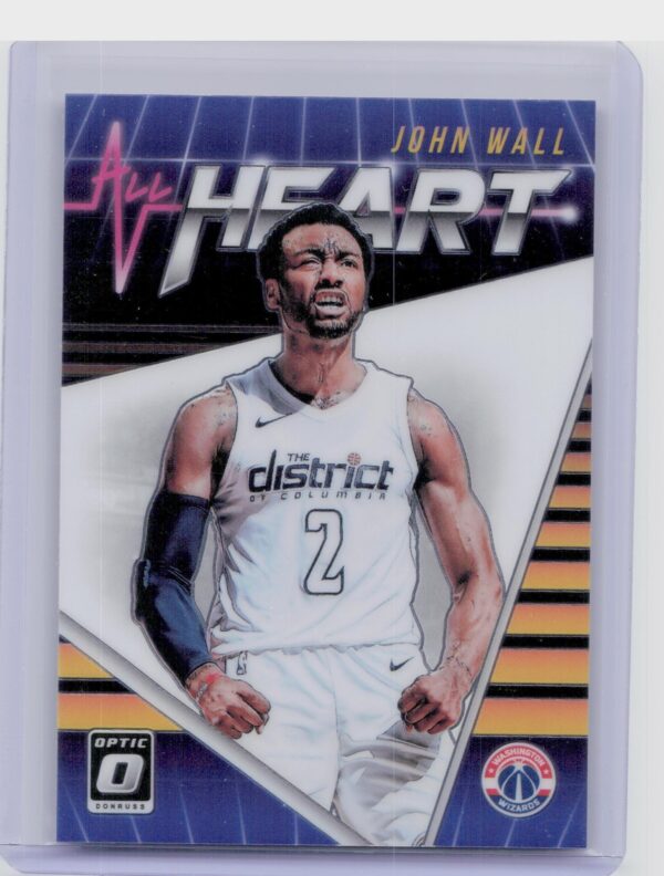 2018-19 Donruss Optic John Wall #17 Wizards All Heart
