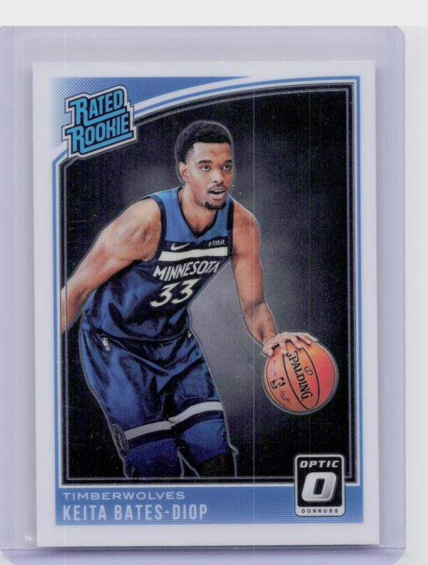 2018-19 Donruss Optic Keita Bates-Diop RC #191 Timberwolves