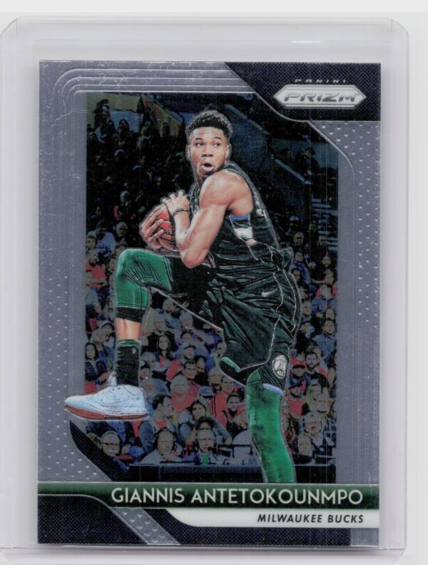 2018-19 Prizm Giannis Antetokounmpo #296 Bucks