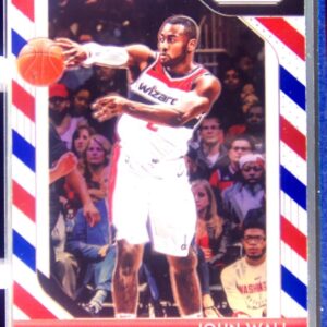 2018-19 Prizm John Wall Prizms Red White and Blue #223 Wizards