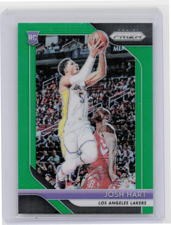 2018-19 Prizm Josh Hart Prizms Green #46 Lakers