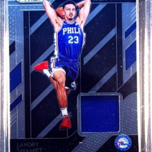 2018-19 Prizm Landry Shamet JSY #85 76ers Sensational Swatches