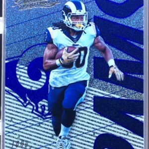 2018 Absolute Todd Gurley II Spectrum Blue #53 Rams
