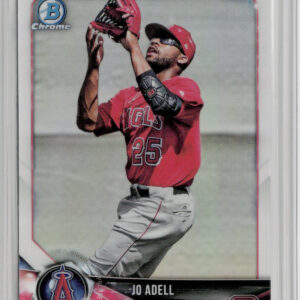 2018 Bowman Draft Jo Adell Chrome Refractors #BDC-107 Angels