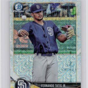 2018 Bowman Fernando Tatis Jr. #BCP114 Padres Chrome Prospects Mojo Refractor