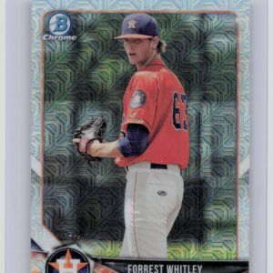 2018 Bowman Forrest Whitley #BCP147 Astros Chrome Prospects Mojo Refractor