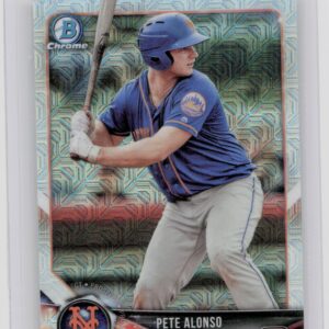 2018 Bowman Pete Alonso #BCP137 Mets Chrome Prospects Mojo Refractor