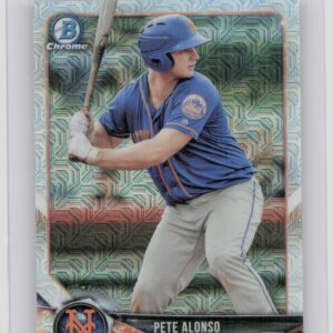 2018 Bowman Pete Alonso #BCP137 Mets Chrome Prospects Mojo Refractor