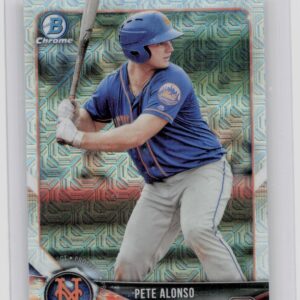 2018 Bowman Pete Alonso #BCP137 Mets Chrome Prospects Mojo Refractor