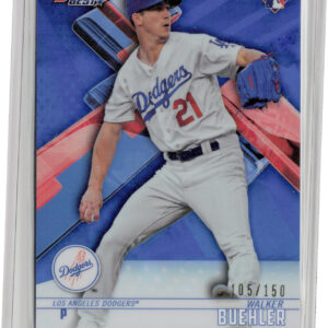 2018 Bowman's Best Walker Buehler Blue SN150 #2 Dodgers