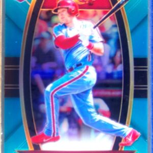 2018 Chronicles Rhys Hoskins /299 RC #6 Phillies Select Aqua