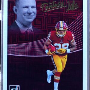 2018 Donruss Derrius Guice #MBF17 Redskins Matthew Berry's Fantasy Life