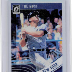 2018 Donruss Optic Mickey Mantle Holo VAR #165 Yankees