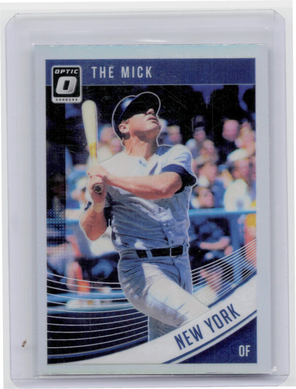 2018 Donruss Optic Mickey Mantle Holo VAR #165 Yankees