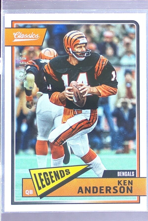 2018 Panini Classics Ken Anderson /299 Red Back #115 Bengals