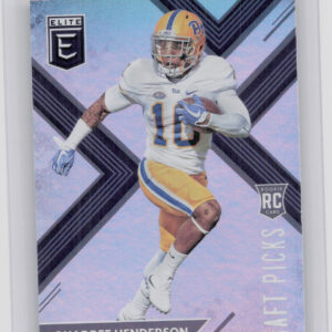 2018 Panini Elite Draft Picks Quadree Henderson VAR #145 Panthers