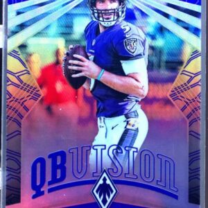 2018 Panini Phoenix Joe Flacco /75 #18 Ravens QB Vision Purple
