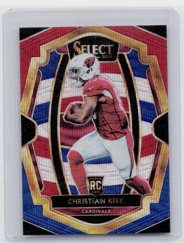 2018 Panini Select Christian Kirk Tri Color Prizm SN199 #151 Cardinals