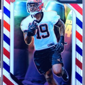 2018 Prizm Auden Tate Prizm Red White and Blue RC #292 Bengals