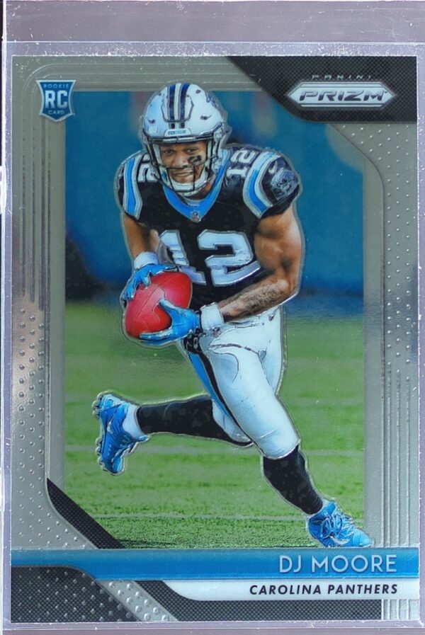 2018 Prizm DJ Moore RC #207 Panthers