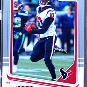 2018 Score DeAndre Hopkins Scorecard #128 Texans