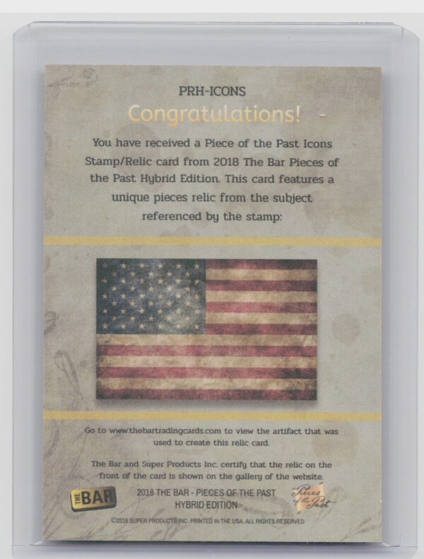 2018 The Bar Pieces of the Past Hybrid Edition Ronald Reagan 28/38 - Image 3