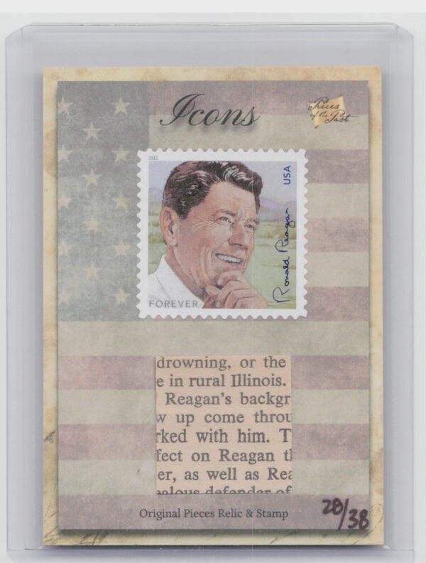 2018 The Bar Pieces of the Past Hybrid Edition Ronald Reagan 28/38