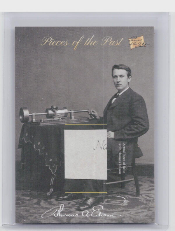 2018 The Bar Pieces of the Past Hybrid Edition:  Thomas Edison