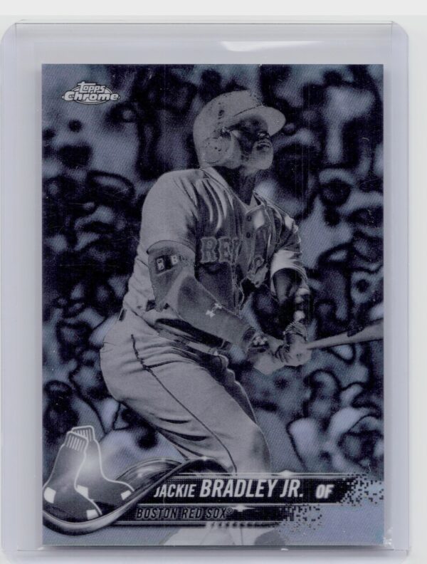 2018 Topps Chrome Jackie Bradley Jr. Negative Refractor #115 Sox