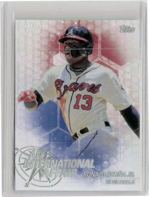 2018 Topps Chrome Update Ronald Acuna Jr. #IA-RA Braves An International Affair