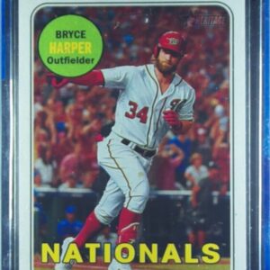 2018 Topps Heritage Bryce Harper SP VAR #22 Nationals